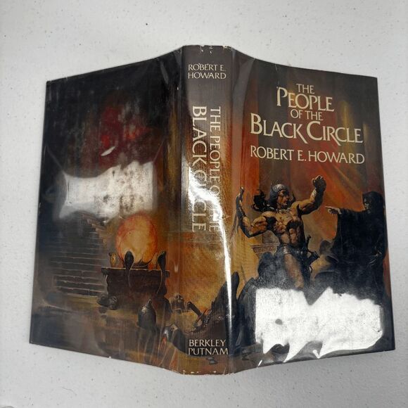 The People of the Black Circle by Robert E. Howard 1977 HCDJ First Print 1st - Picture 15 of 15